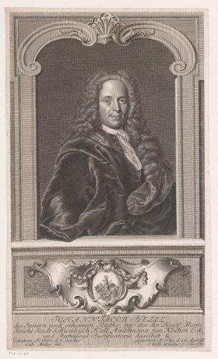 Portrait of Johann Jacob Hezel