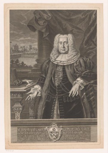 Portrait of Christoph Gottfried von Peller