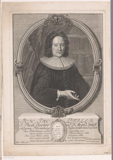 Portrait of Johann Jacob Pfitzer