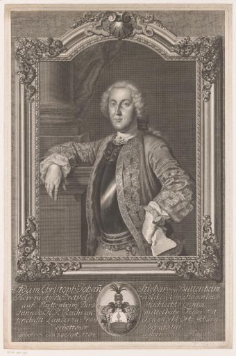 Portrait of Adam Christoph Johann Stibar von Buttenheim