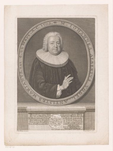 Portrait of Johann Albrecht Vogel