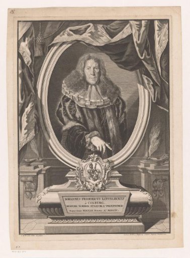 Portrait of Johann Friedrich Löffelholtz von Colberg