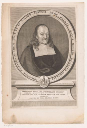 Portrait of Johannes Musaeus