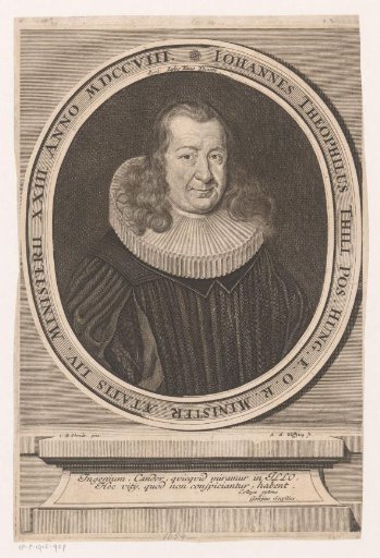 Portrait of Johann Gottlieb Thill