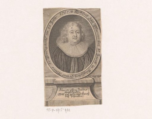 Portrait of Gottfried Zäh
