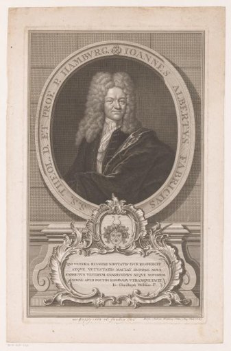 Portrait of Johann Albert Fabricius