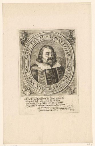 Portrait of Tobias Peller von Schoppershof