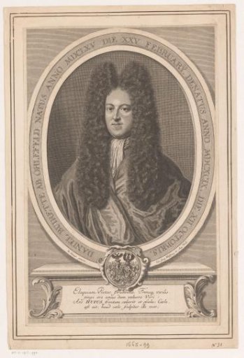 Portrait of Daniel Buirette von Oehlefeld