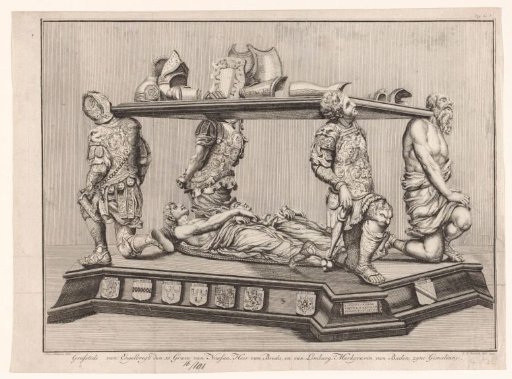 Memorial tomb of Engelbrecht II of Nassau and his wife Cimburga of Baden