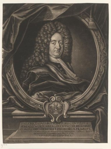 Portrait of Friedrich Jakob Widt