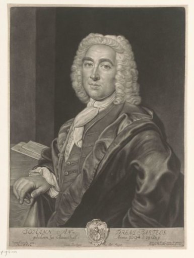 Portrait of Johann Andreas Bartels