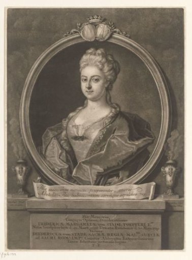 Portrait of Friderica Margareta von Stade