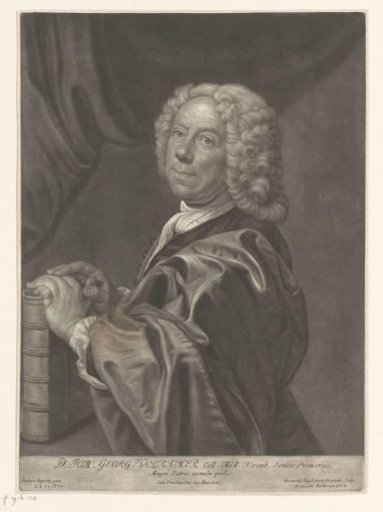 Portrait of Johann Georg Volckamer