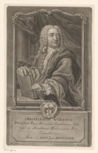 Portrait of Christian Wolff