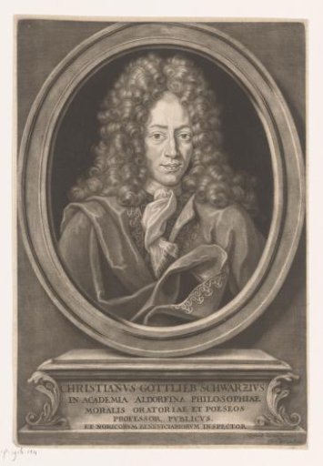 Portrait of Christian Gottlieb Schwarz