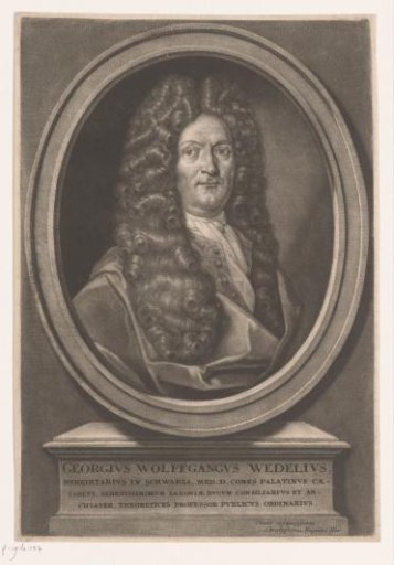 Portrait of Georg Wolfgang Wedel