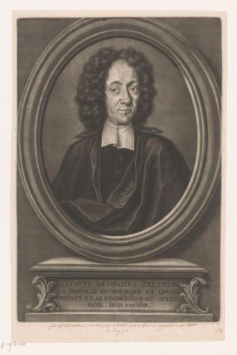 Portrait of Gustav Georg Zeltner