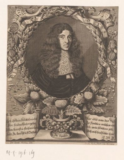 Portrait of Caspar Stieler
