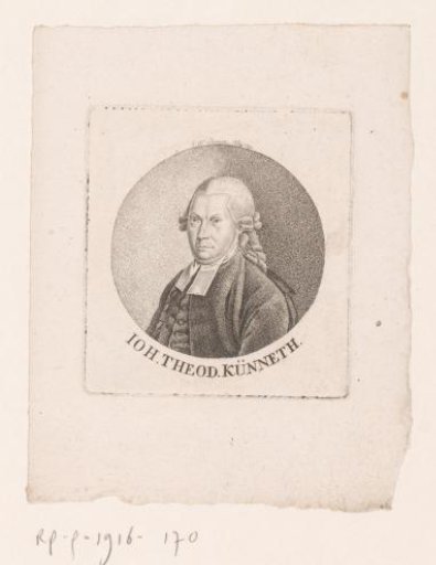 Portrait of Johann Theodor Künneth
