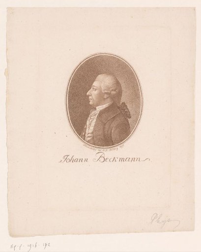 Portrait of Johann Beckmann