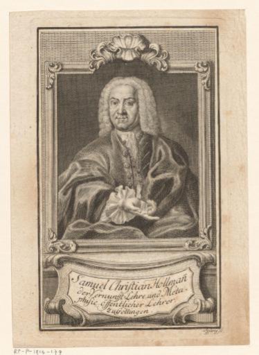 Portrait of Samuel Christian Hollmann