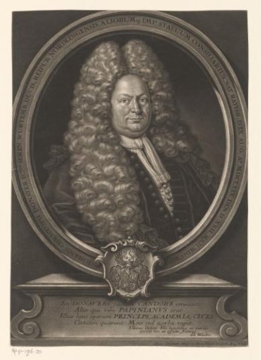 Portrait of Johann Christoph Donauer