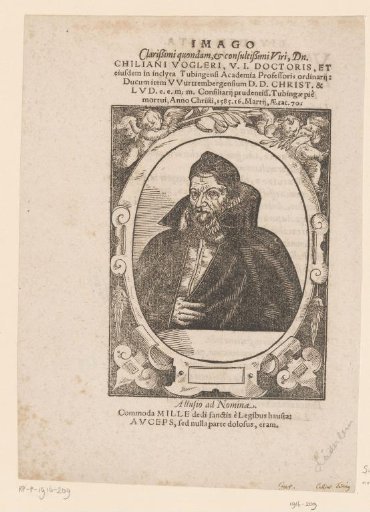 Portrait of Chilian Vogler