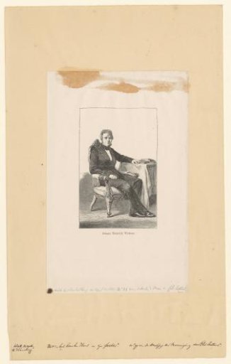Portrait of Johann Heinrich Wichern