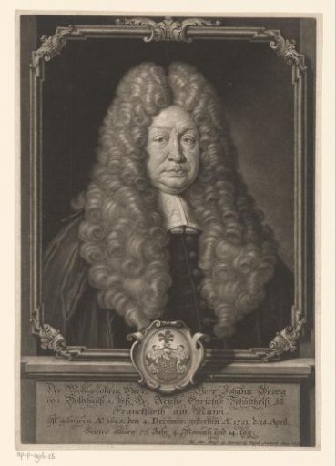 Portrait of Johann Georg von Holtzhausen