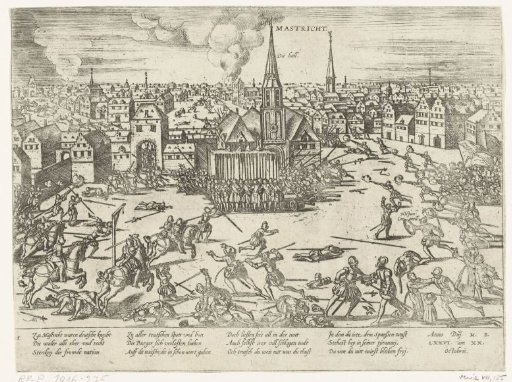 Murder on the market in Maastricht, 1576