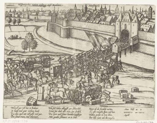Withdrawal of the Spaniards from Maastricht, 1577