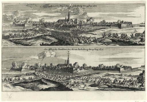 Repulse of the French attack on Aardenburg, 1672
