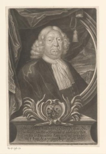 Portrait of Wolfgang Anton Schmidt