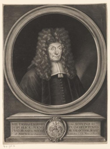 Portrait of Johann Thomas Eberhard