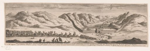 Entry of the envoy through the Chinese Wall