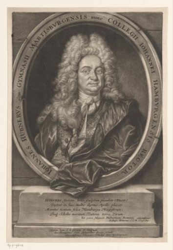 Portrait of Johann Hübner