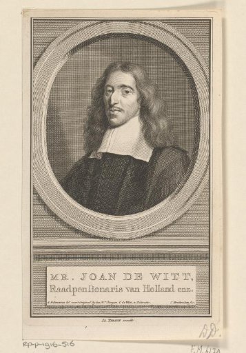 Portrait of Johan de Witt