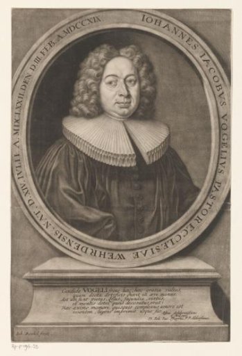 Portrait of Johann Jacob Vogel