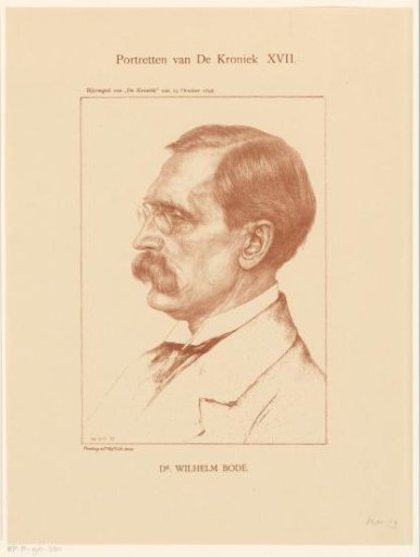 Portrait of Wilhelm von Bode
