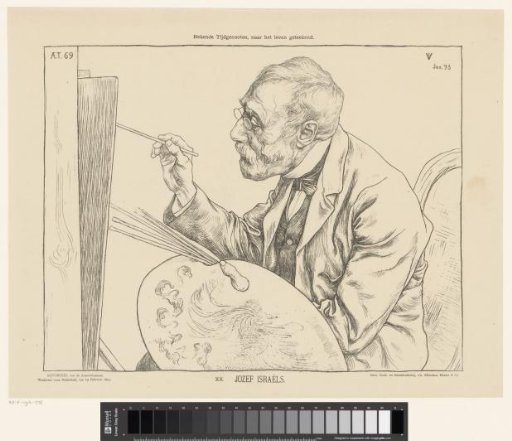 Portrait of Jozef Israëls
