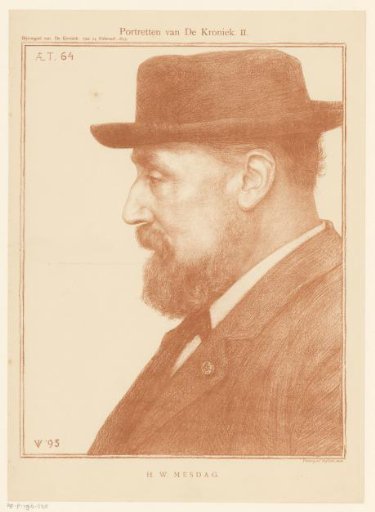 Portrait of Hendrik Willem Mesdag