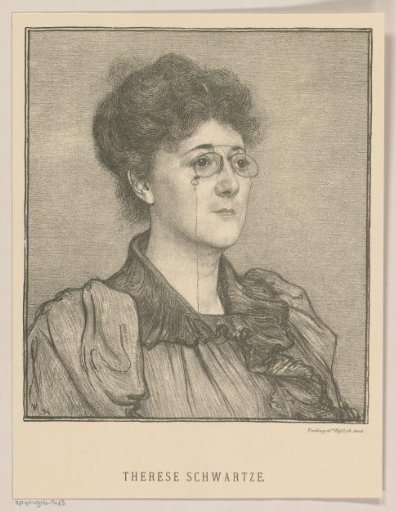 Portrait of Thérèse Schwartze
