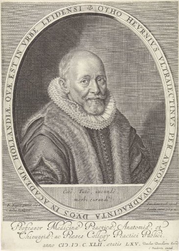 Portrait of Otto Heurnius