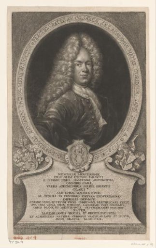 Portrait of Gottfried Benjamin Preuss