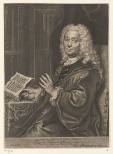 Portrait of Gottfried Thomasius