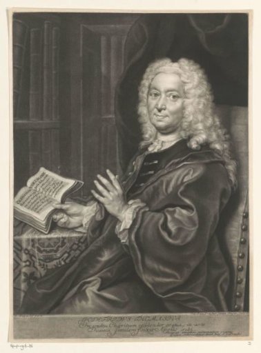 Portrait of Gottfried Thomasius