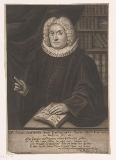 Portrait of Johann Jacob Hässler