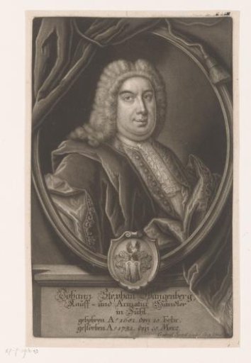 Portrait of Johann Stephan Spangenberg