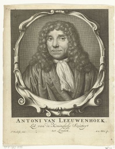 Portrait of Antonie van Leeuwenhoek