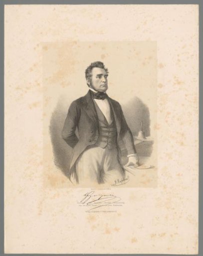 Portrait of Heinrich von Gagern